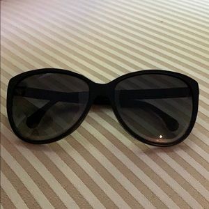 Chanel black sunglasses
